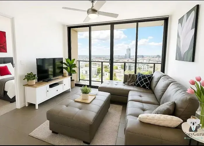 Kozyguru Fortitude Valley Amazing View 2Bed Apt + Free Parking Qfv010